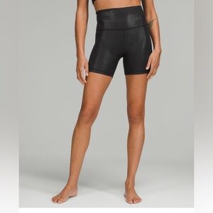 Lululemon Align high rise short 6” shine